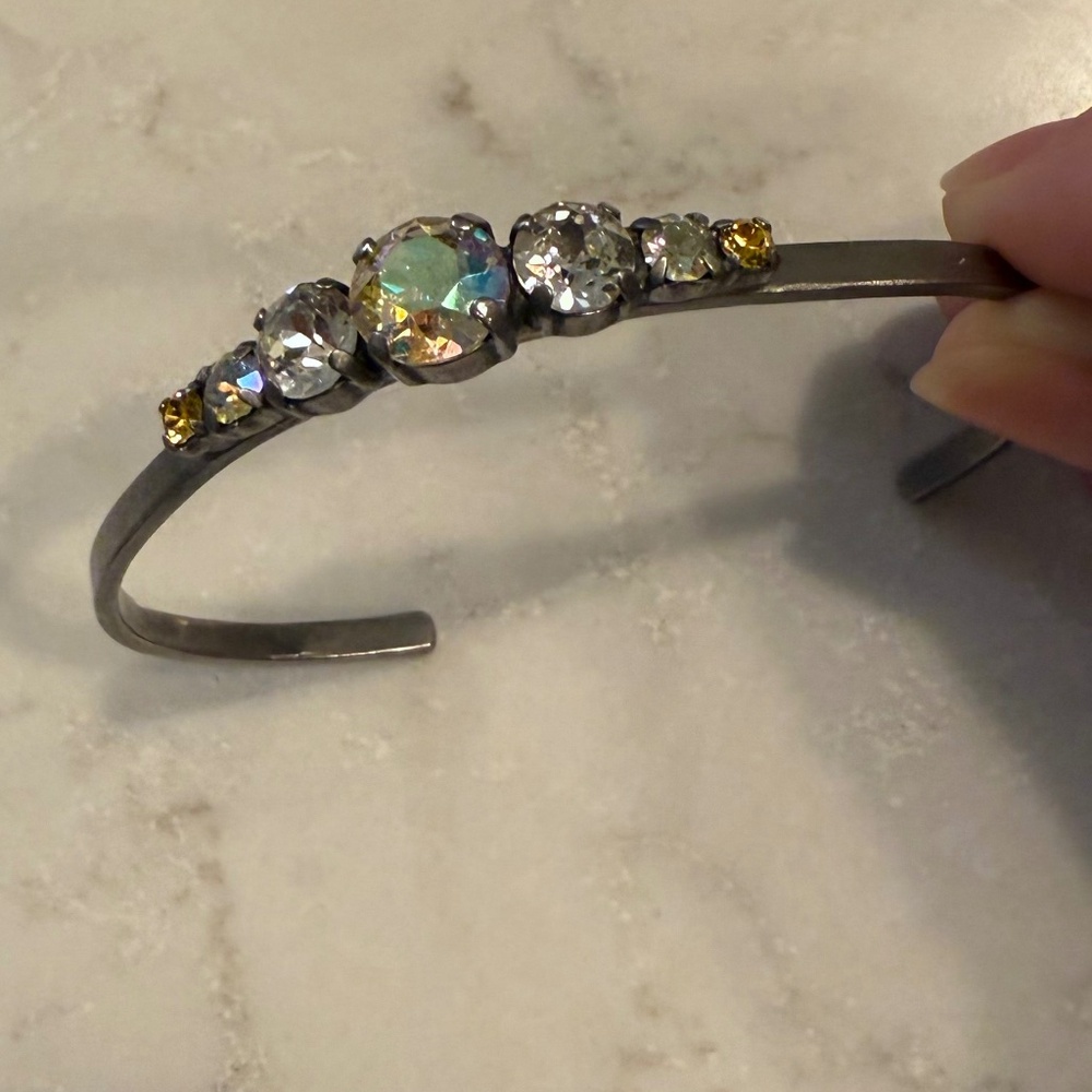Sorrelli Large Rhinestone Cuff